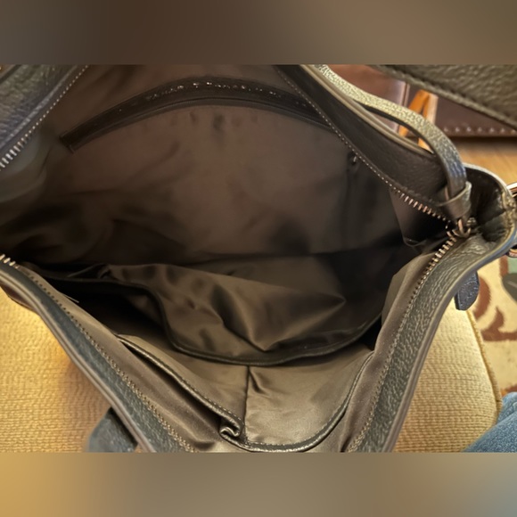 T. Tahari Pebbled Leather Soho Tote - Picture 9 of 11